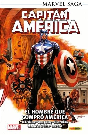 CAPITÁN AMÉRICA MARVEL SAGA RÚSTICA # 07 EL HOMBRE QUE COMPRÓ AMÉRICA | 9791370131401 | ROBERTO DE LA TORRE - ED BRUBAKER -  STEVE EPTING | Universal Cómics