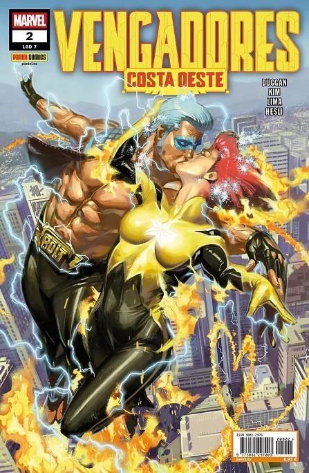 LOS VENGADORES COSTA OESTE # 02 | 977308129700300002 | TON LIMA - DANNY KIM - GERRY DUGGAN | Universal Cómics