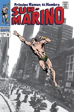 BIBLIOTECA MARVEL NAMOR, EL HOMBRE SUBMARINO # 05 DE 1968 | 9791370131104 | ROY  THOMAS - JOHN BUSCEMA | Universal Cómics