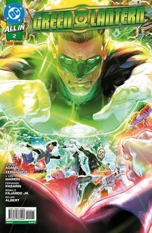 ALL IN GREEN LANTERN # 02 | 977308133300800002 | JEREMY ADAMS - XERMANICO - FERNANDO PASARIN - V KEN MARION