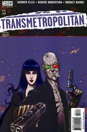 USA TRANSMETROPOLITAN # 51 | 76194121042105111 | WARREN ELLIS - DARICK ROBERTSON
