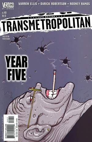 USA TRANSMETROPOLITAN # 49 | 76194121042104911 | WARREN ELLIS - DARICK ROBERTSON