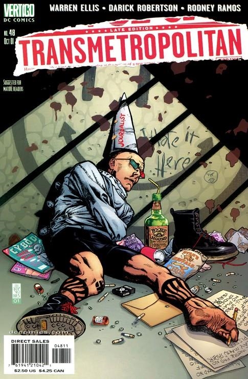 USA TRANSMETROPOLITAN # 48 | 76194121042104811 | WARREN ELLIS - DARICK ROBERTSON | Universal Cómics