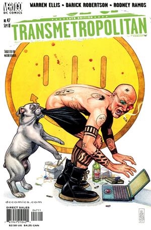 USA TRANSMETROPOLITAN # 47 | 76194121042104711 | WARREN ELLIS - DARICK ROBERTSON