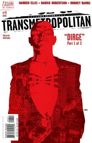 USA TRANSMETROPOLITAN # 43 | 76194121042104311 | WARREN ELLIS - DARICK ROBERTSON