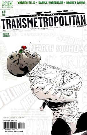 USA TRANSMETROPOLITAN # 41 | 76194121042104111 | WARREN ELLIS - DARICK ROBERTSON