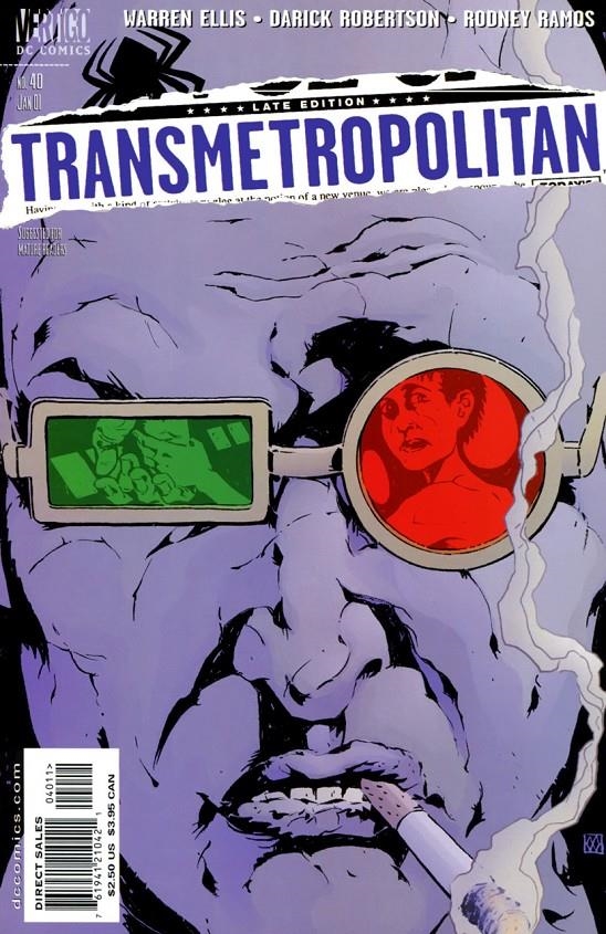 USA TRANSMETROPOLITAN # 40 | 76194121042104011 | WARREN ELLIS - DARICK ROBERTSON