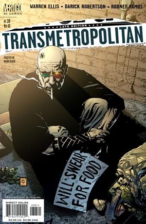USA TRANSMETROPOLITAN # 38 | 76194121042103811 | WARREN ELLIS - DARICK ROBERTSON