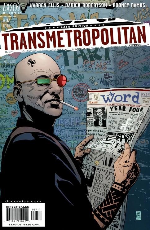 USA TRANSMETROPOLITAN # 37 | 76194121042103711 | WARREN ELLIS - DARICK ROBERTSON | Universal Cómics