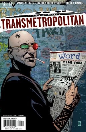 USA TRANSMETROPOLITAN # 37 | 76194121042103711 | WARREN ELLIS - DARICK ROBERTSON