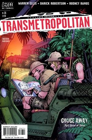 USA TRANSMETROPOLITAN # 36 | 76194121042103611 | WARREN ELLIS - DARICK ROBERTSON