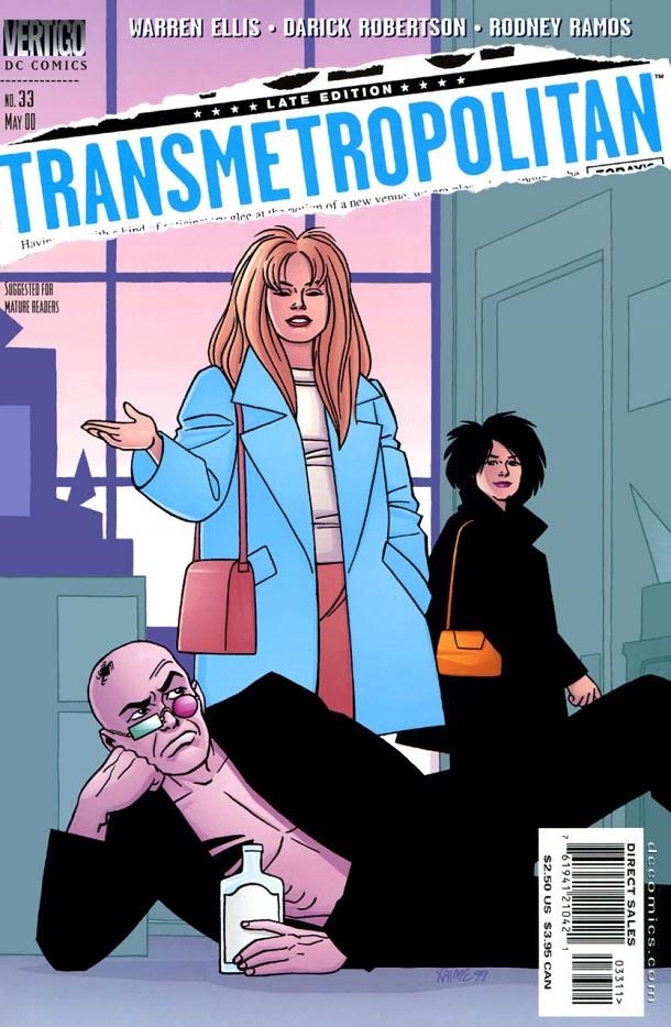 USA TRANSMETROPOLITAN # 33 | 76194121042103311 | WARREN ELLIS - DARICK ROBERTSON | Universal Cómics