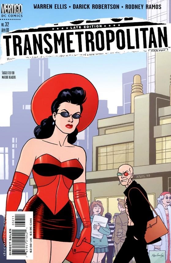 USA TRANSMETROPOLITAN # 32 | 76194121042103211 | WARREN ELLIS - DARICK ROBERTSON | Universal Cómics