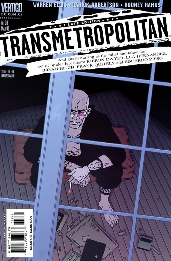 USA TRANSMETROPOLITAN # 31 | 76194121042103111 | WARREN ELLIS - DARICK ROBERTSON | Universal Cómics