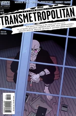 USA TRANSMETROPOLITAN # 31 | 76194121042103111 | WARREN ELLIS - DARICK ROBERTSON