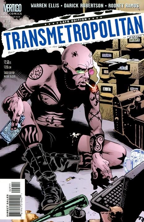 USA TRANSMETROPOLITAN # 29 | 76194121042102911 | WARREN ELLIS - DARICK ROBERTSON | Universal Cómics