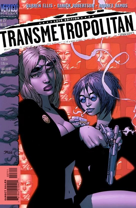 USA TRANSMETROPOLITAN # 27 | 76194121042102711 | WARREN ELLIS - DARICK ROBERTSON | Universal Cómics
