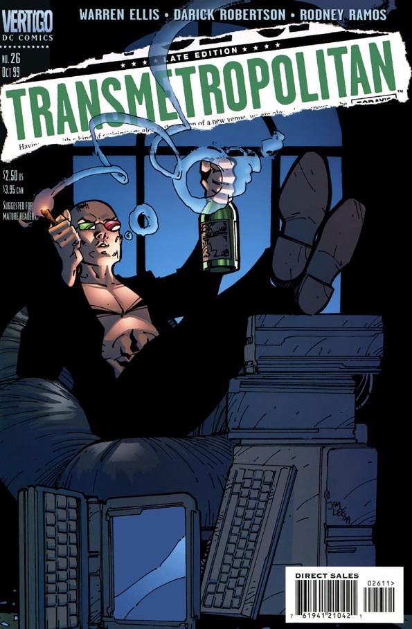USA TRANSMETROPOLITAN # 26 | 76194121042102611 | WARREN ELLIS - DARICK ROBERTSON | Universal Cómics
