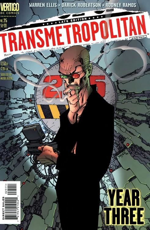 USA TRANSMETROPOLITAN # 25 | 76194121042102511 | WARREN ELLIS - DARICK ROBERTSON | Universal Cómics