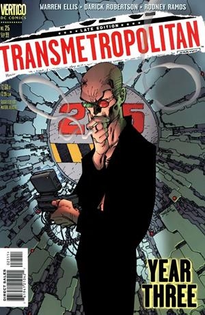 USA TRANSMETROPOLITAN # 25 | 76194121042102511 | WARREN ELLIS - DARICK ROBERTSON