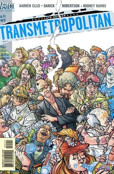 USA TRANSMETROPOLITAN # 24 | 76194121042102411 | WARREN ELLIS - DARICK ROBERTSON | Universal Cómics