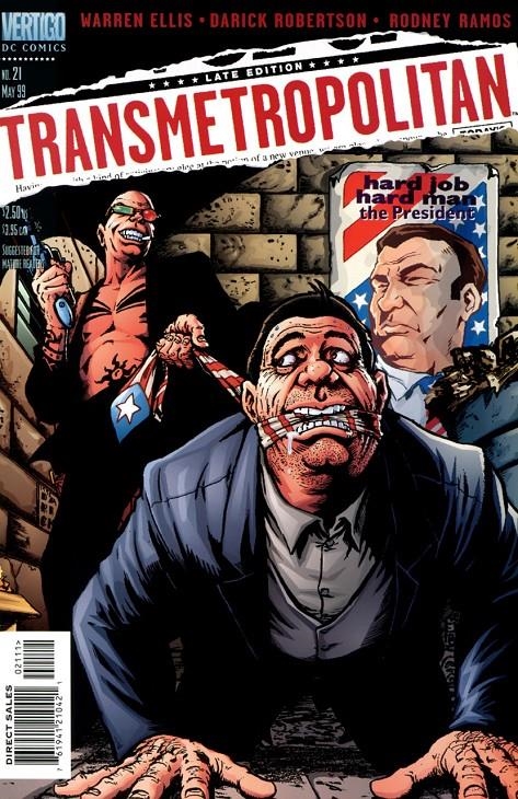 USA TRANSMETROPOLITAN # 21 | 76194121042102111 | WARREN ELLIS - DARICK ROBERTSON | Universal Cómics