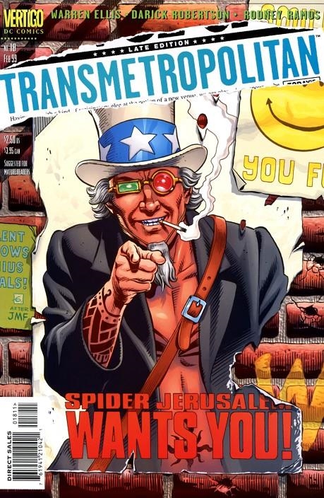 USA TRANSMETROPOLITAN # 18 | 76194121042101811 | WARREN ELLIS - DARICK ROBERTSON | Universal Cómics