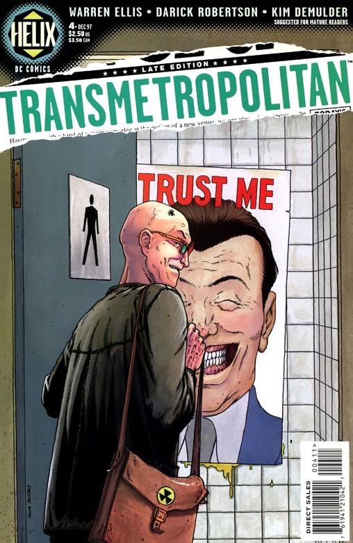 USA TRANSMETROPOLITAN # 04 | 76194121042100411 | WARREN ELLIS - DARICK ROBERTSON | Universal Cómics