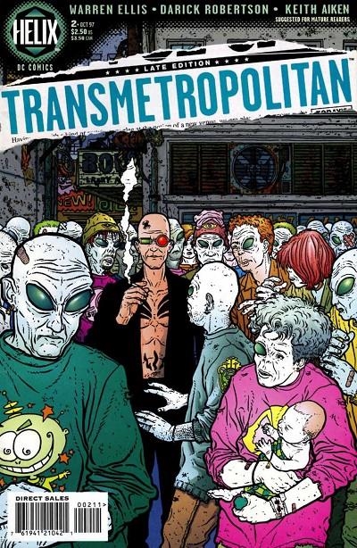 USA TRANSMETROPOLITAN # 02 | 76194121042100211 | WARREN ELLIS - DARICK ROBERTSON | Universal Cómics
