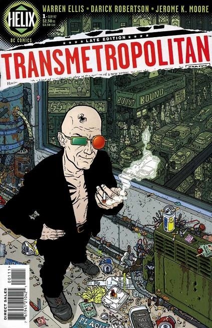 USA TRANSMETROPOLITAN # 01 | 76194121042100111 | WARREN ELLIS - DARICK ROBERTSON | Universal Cómics