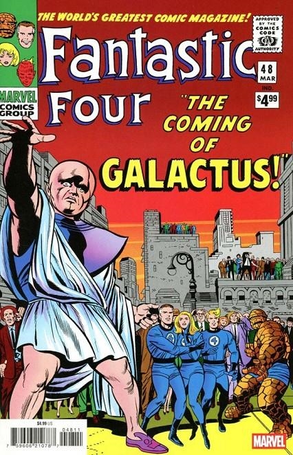 USA FANTASTIC FOUR #48 FACSIMILE EDITION | 75960621078704811 | JACK KIRBY - STAN LEE | Universal Cómics