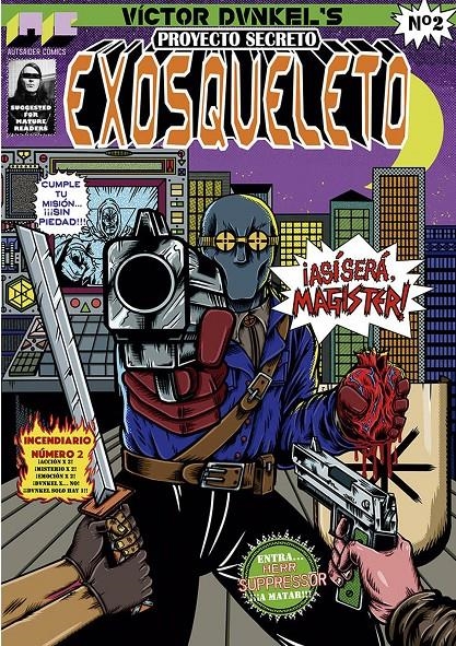 PROYECTO SECRETO, EXOSQUELETO # 02 | 9788412968248 | VÍCTOR DVNKEL | Universal Cómics