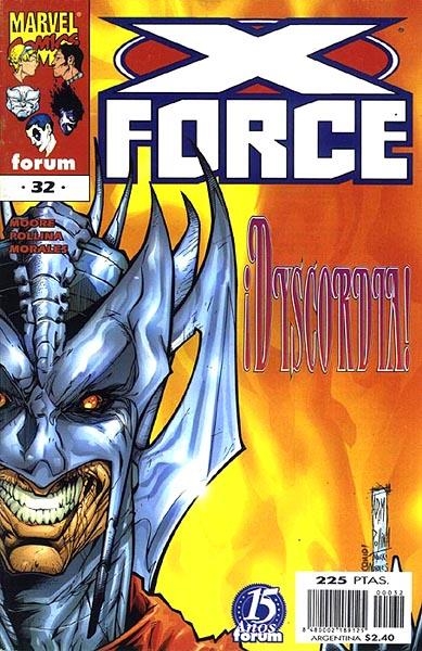 X-FORCE VOLUMEN II # 32 | 848000218912500032 | JOHN FRANCIS MOORE- ADAM POLLINA - MARK MORALES | Universal Cómics