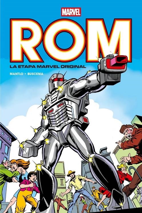ROM LA ETAPA MARVEL ORIGINAL # 01 2º EDICIÓN (PORTADA PROVISIONAL) | 9788410497405 | BILL MANTLO - SAL BUSCEMA - CHRIS CLAREMONT - MARY JO DUFFY - GREG LAROCQUE | Universal Cómics