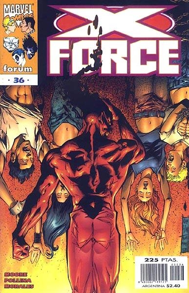 X-FORCE VOLUMEN II # 36 | 848000218912500036 | JOHN FRANCIS MOORE- ADAM POLLINA - MARK MORALES | Universal Cómics