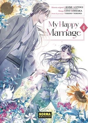 MY HAPPY MARRIAGE # 04 | 9788467970357 | AKUMI AGITOGI - RITO KOHSAKA - TSUKIHO TSUKIOKA | Universal Cómics
