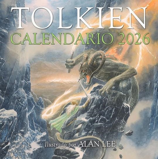 CALENDARIO TOLKIEN 2026 | 9788445020067 | J. R. R. TOLKIEN - ALAN LEE | Universal Cómics