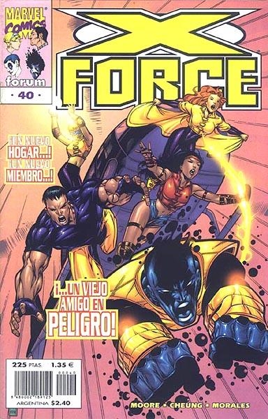 X-FORCE VOLUMEN II # 40 | 848000218912500040 | JOHN FRANCIS MOORE- JIM CHEUNG - MARK MORALES | Universal Cómics