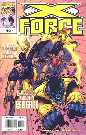 X-FORCE VOLUMEN II # 40 | 848000218912500040 | JOHN FRANCIS MOORE- JIM CHEUNG - MARK MORALES | Universal Cómics