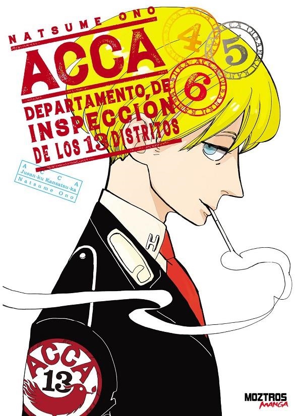 PACK ACCA DEPARTAMENTO DE INSPECCIÓN DE LOS 13 DISTRITOS # 02 VOLUMEN 4 A 6 | 9788419903624 | NATSUME ONO | Universal Cómics