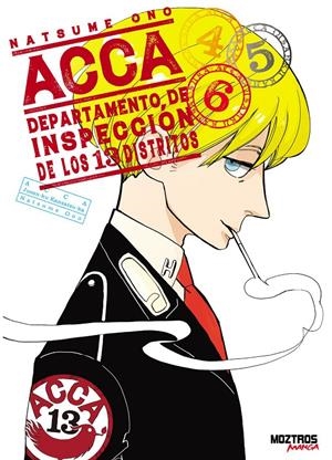 PACK ACCA DEPARTAMENTO DE INSPECCIÓN DE LOS 13 DISTRITOS # 02 VOLUMEN 4 A 6 | 9788419903624 | NATSUME ONO