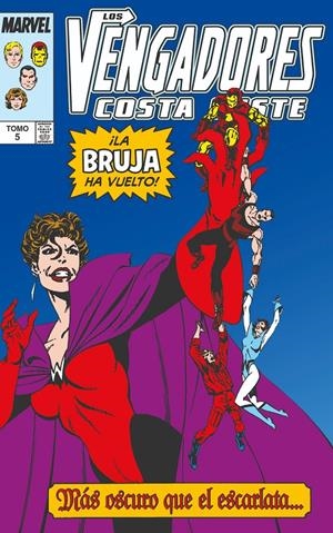 LOS VENGADORES COSTA OESTE MARVEL LIMITED EDITION # 05 | 9788410497382 | JOHN BYRNE -PAUL RAYAN - FABIAN NICIEZA - DANNY FINGEROTH - ROY THOMAS - DAN THOMAS - HERB TRIMPE | Universal Cómics