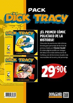 PACK DICK TRACY # 01 OFERTA RELANZAMIENTO | 9791387689384 | CHESTER GOULD | Universal Cómics