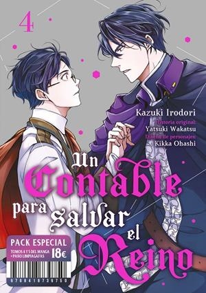UN CONTABLE PARA SALVAR EL REINO PACK NÚMEROS # 04 A 05 | 9788418739750 | KAZUKI IRODORI | Universal Cómics