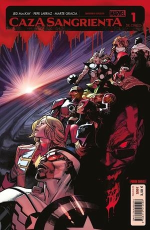 COLECCIÓN COMPLETA CAZA SANGRIENTA, RED BAND | 9999900120448 | PEPE LARRAZ - JED MACKAY - MARTE GRACIA - SARA PICHELLI | Universal Cómics