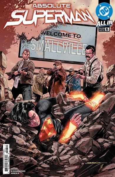 ABSOLUTE SUPERMAN # 06 (PORTADA PROVISIONAL) | 977308128700400006 | JASON AARON - CARMINE DI GIANDOMENICO | Universal Cómics