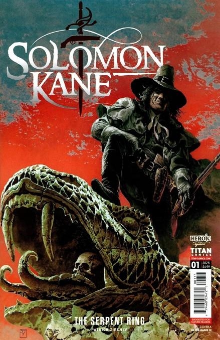 SOLOMON KANE, EL ANILLO DE LA SERPIENTE # 01 (PORTADA PROVISIONAL) | 9999900120998 | PATRICK ZIRCHER | Universal Cómics