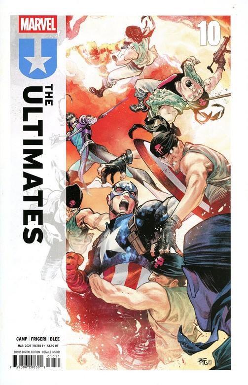 THE ULTIMATES # 04 (PORTADA PROVISIONAL) | 977293896200200004 | JUAN FRIGERI - DENIZ CAMP | Universal Cómics