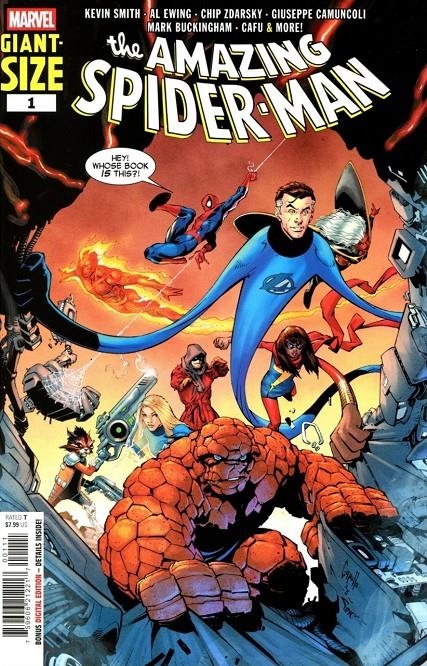 SPIDERMAN VOL 2 # 252 EL ASOMBROSO SPIDERMAN 41 (PORTADA PROVISIONAL) | 977000533900900252 | HIP ZDARSKY - GIUSEPPE CAMUNCOLI - CAFU - MARK BUCKINGHAM - AL EWING - KEVIN SMITH