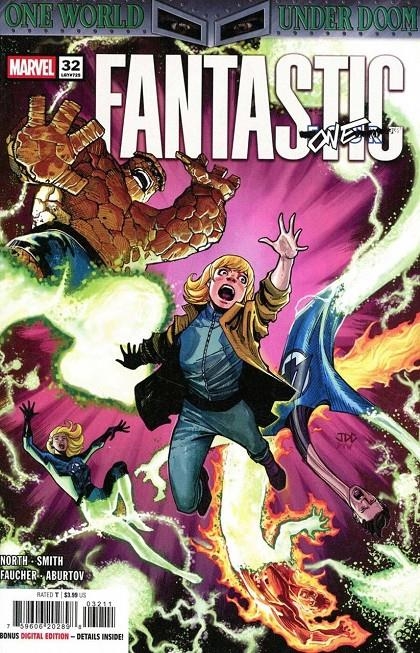 LOS 4 FANTÁSTICOS VOL 7 # 181 LOS 4 FANTÁSTICOS 31 (PORTADA PROVISIONAL) | 977000554300000081 | RYAN NORTH -  CORY SMITH | Universal Cómics